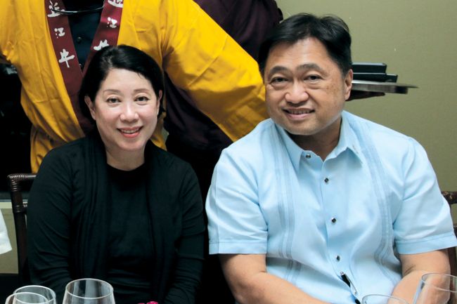 Doris Ho and Sec. Cesar Purisima