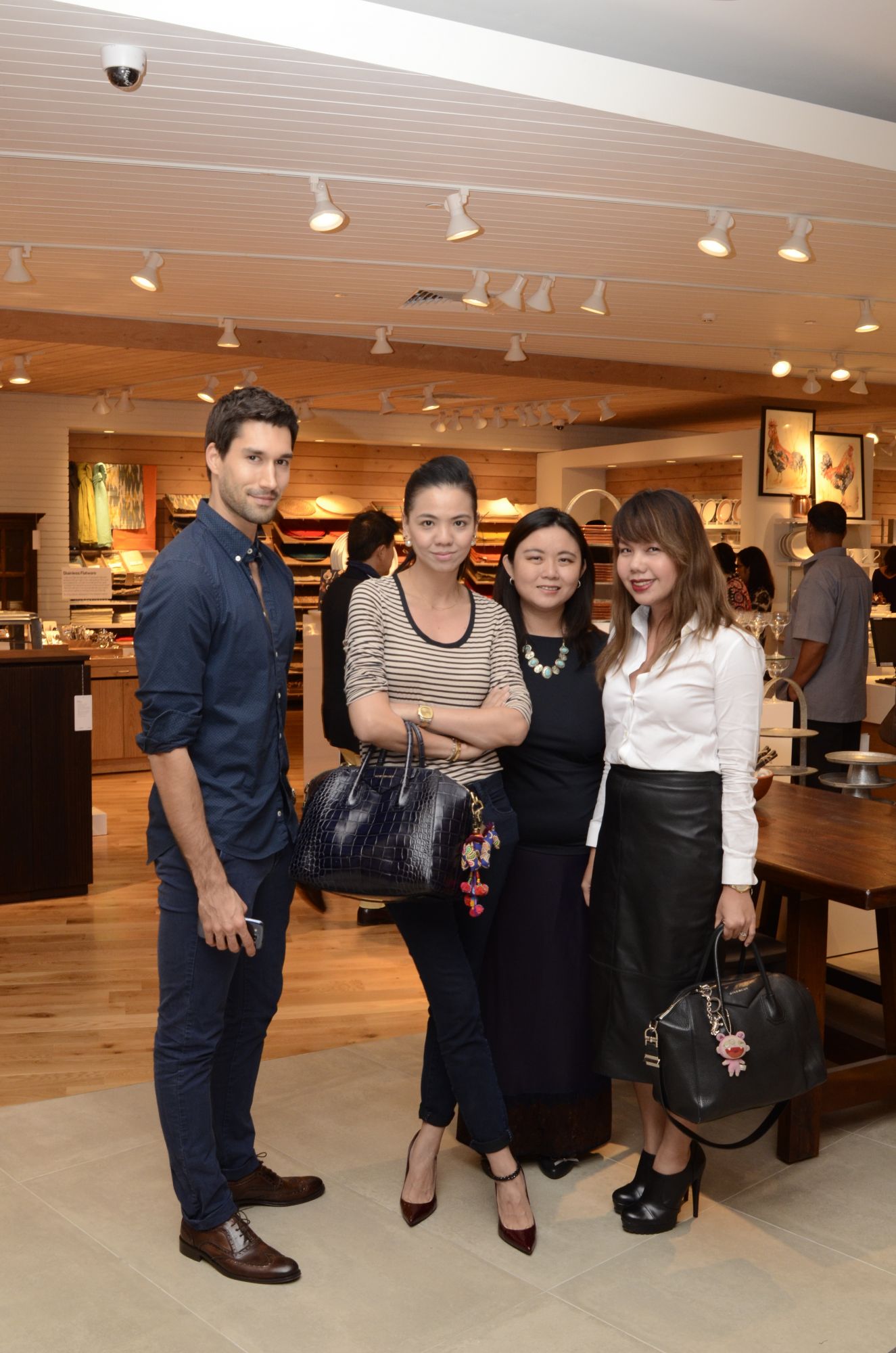 Sandor Simon, Ingrid Chua, Catherine Sy, and Geolette Esguerra