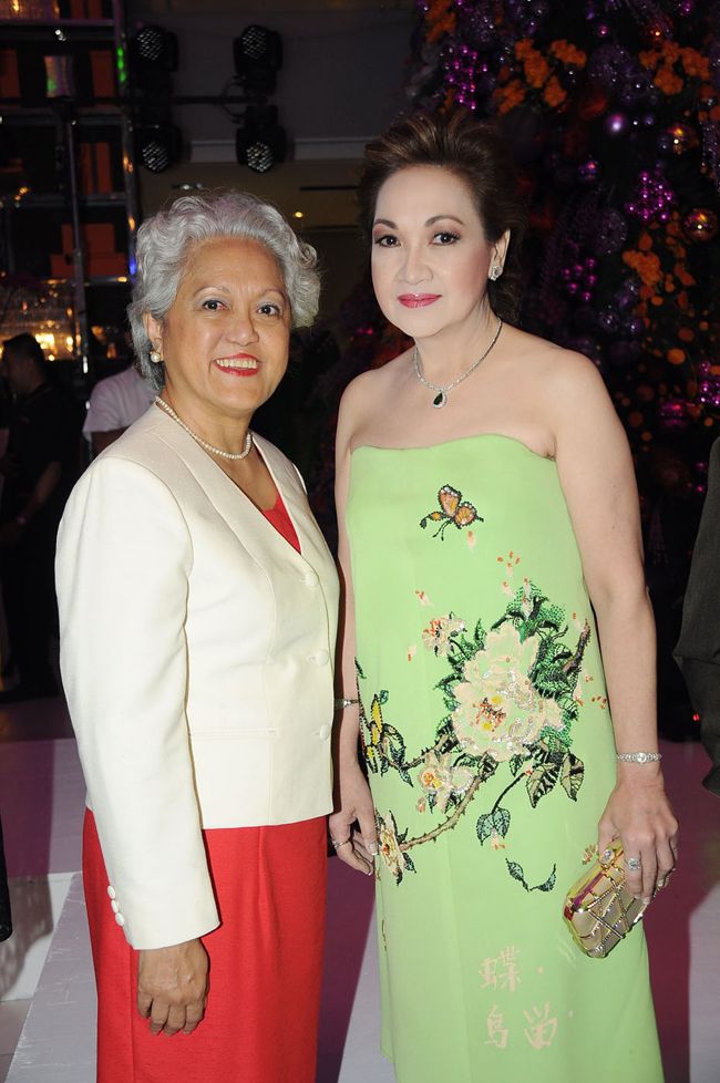 Rebecca Jose and Elaine Villar
