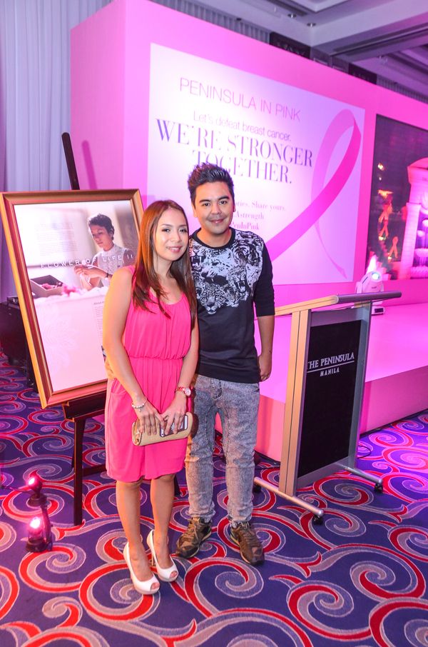 Kaye Fidelino and JM Rodriguez