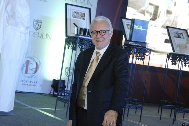 Chef Alain Ducasse