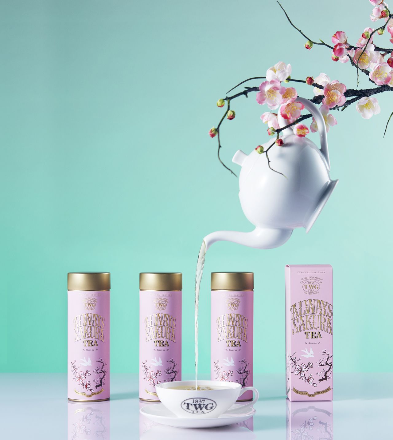 TWG Tea Comes into Bloom this Spring with Always Sakura Tea