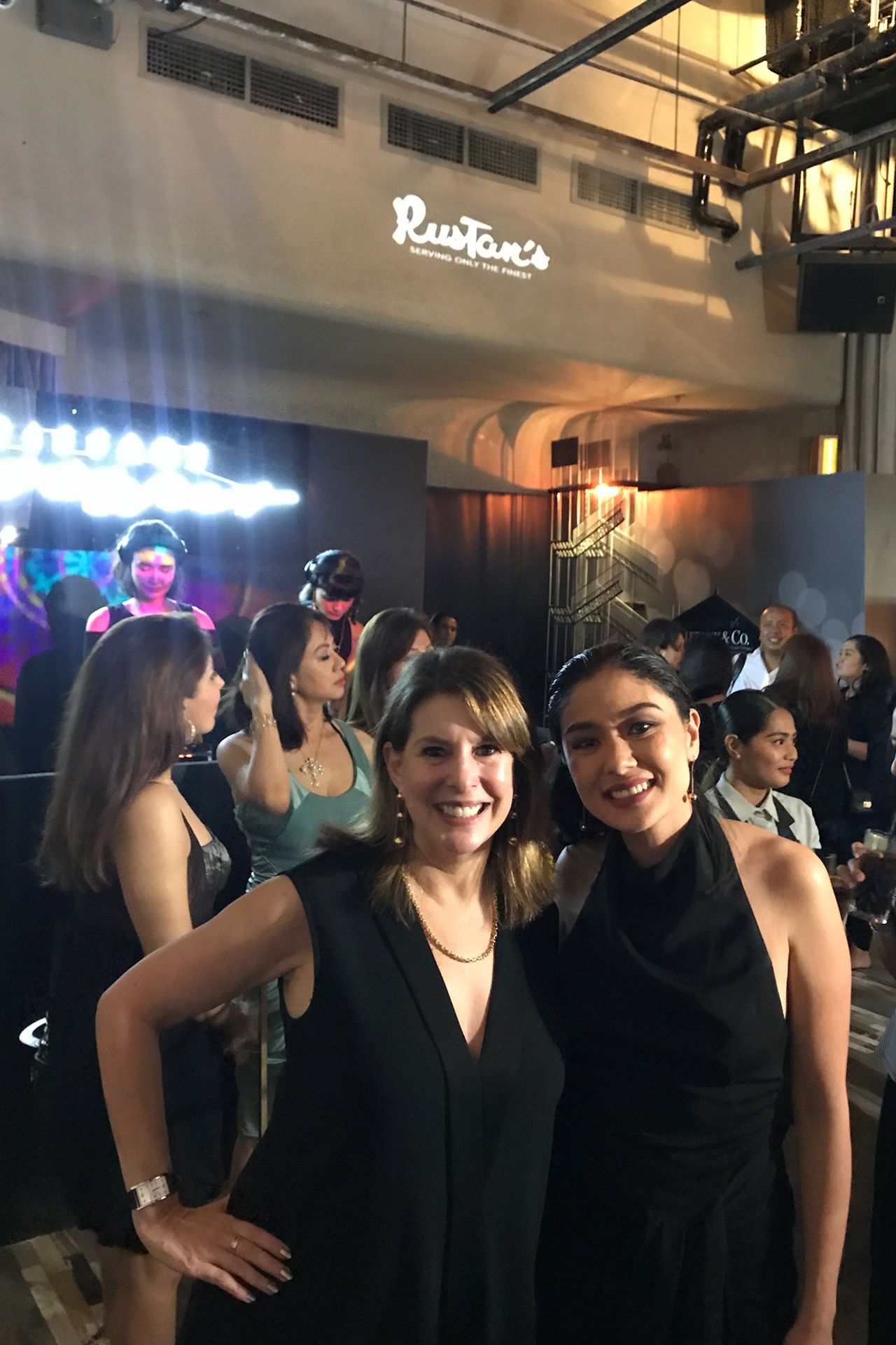 Erika Kerner VP Maketing Asia Pacific of Tiffany & Co and Dina Arroyo Tantoco of Rustans