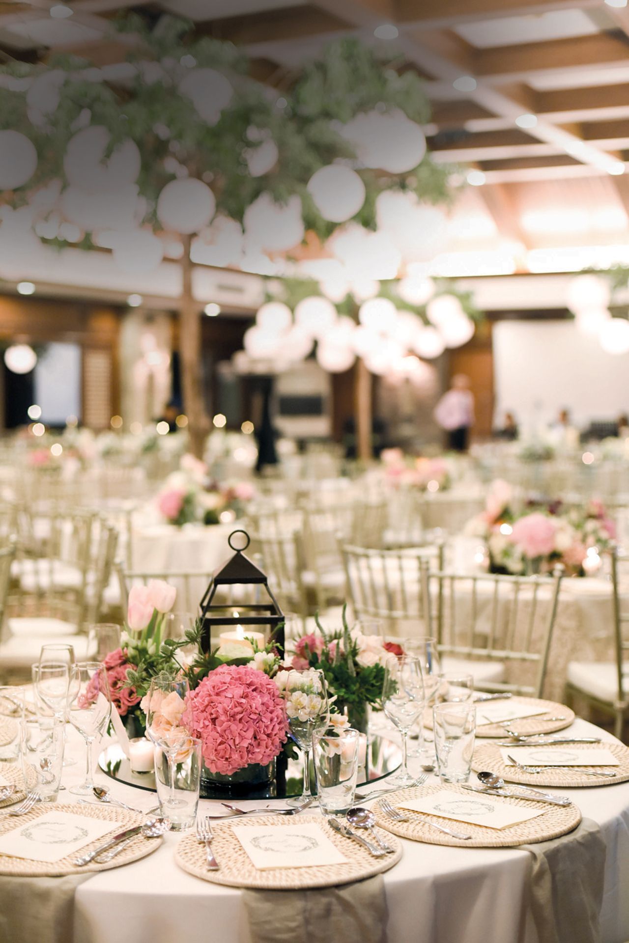 The gorgeous reception