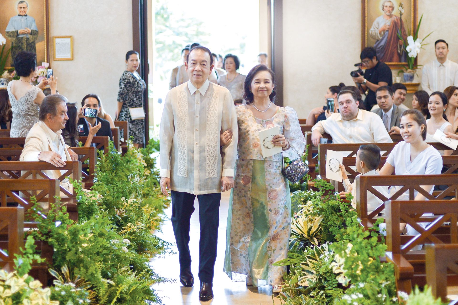 Jun Lopez and Gloria Macapagal-Arroyo