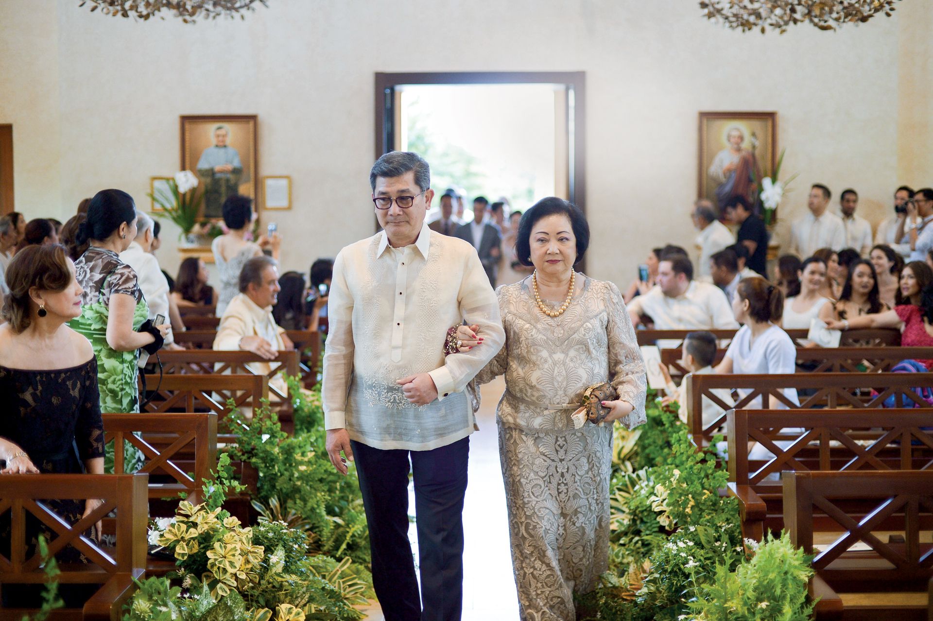 Vincent Vargas and Nedy Tantoco