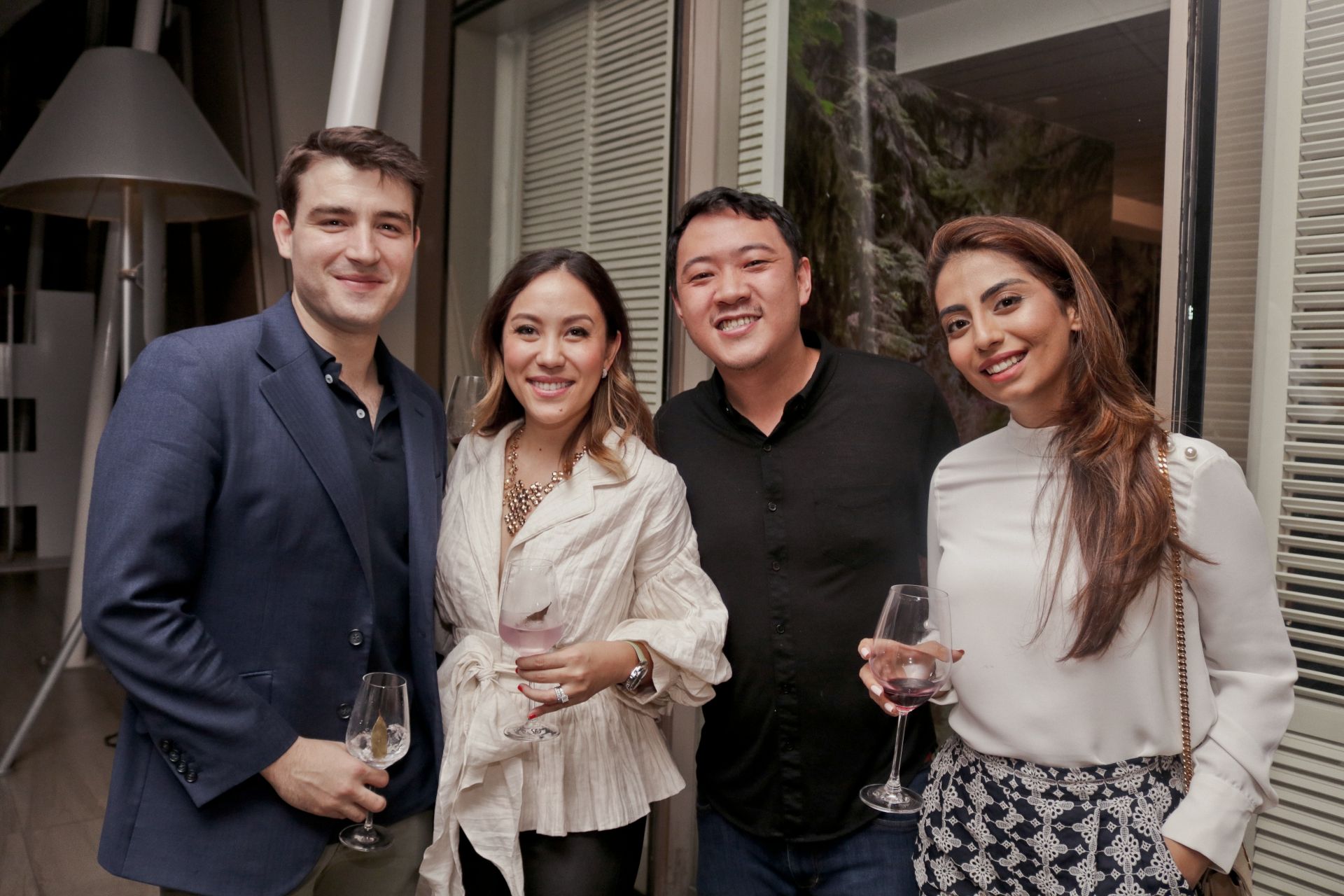 Carlos Otermin, Ari and Martin Cu, Neelam Gopwani