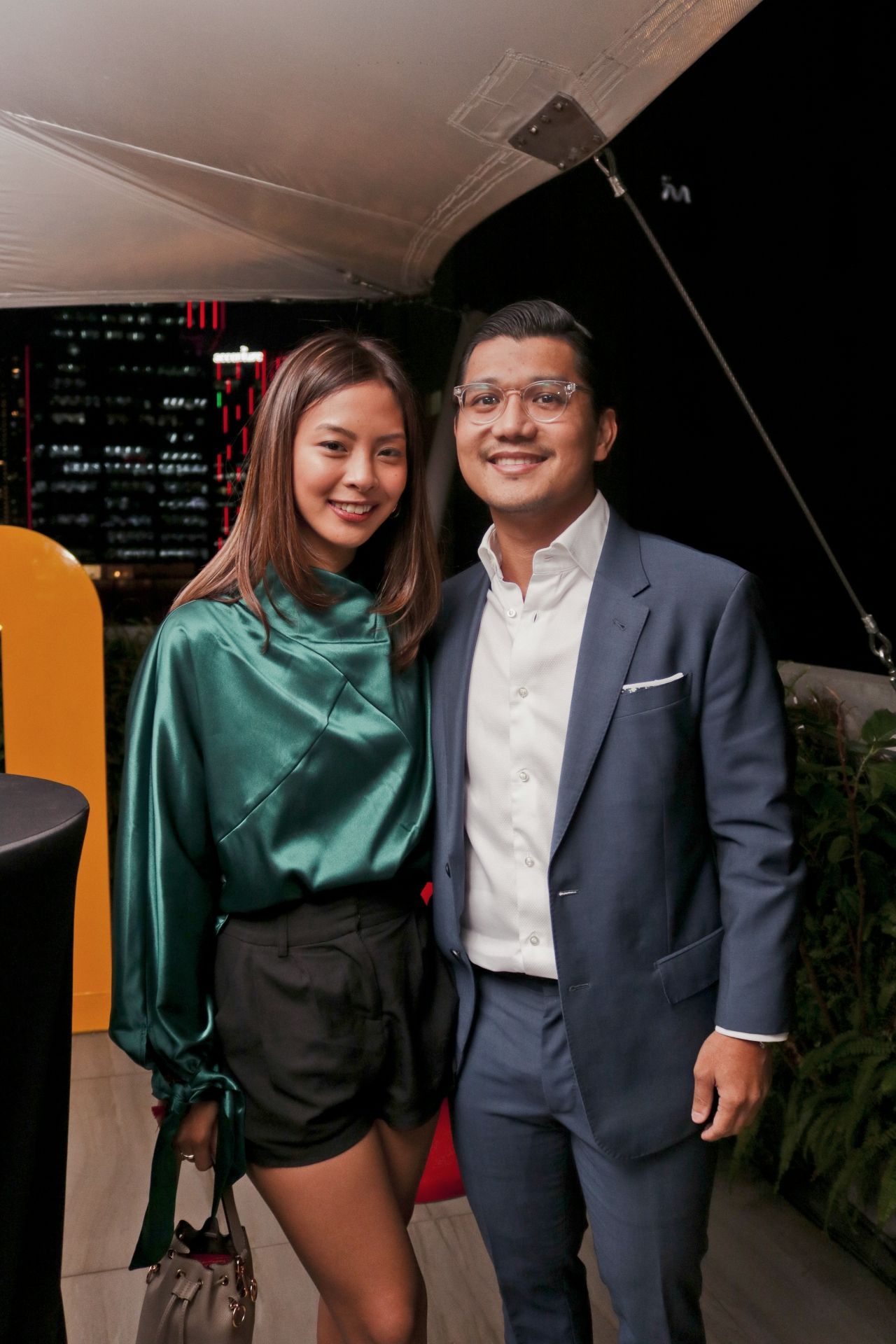 Lizzie Lecaroz and Gino Puno