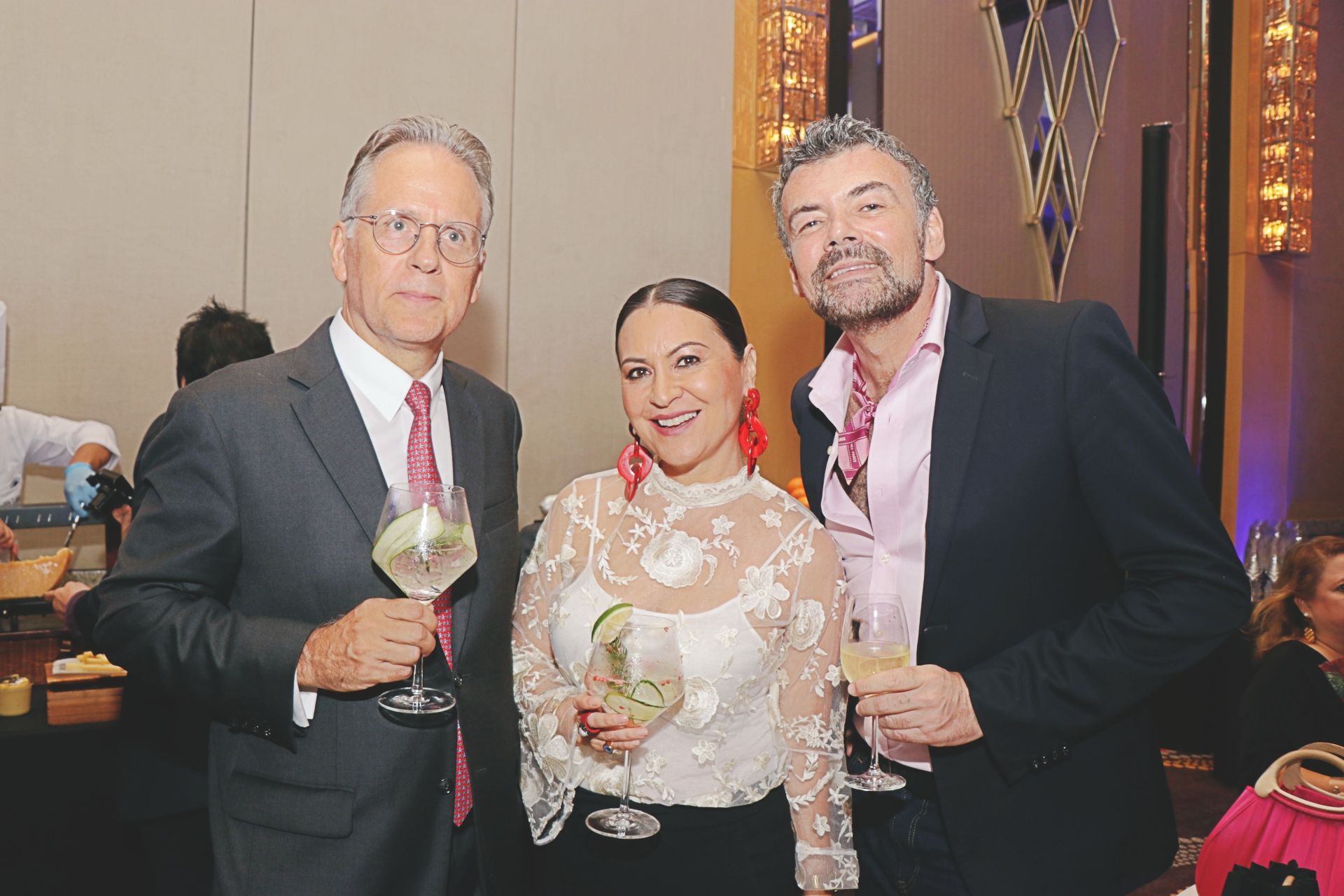 David and Marilu Batchelor, Xavier Btesh