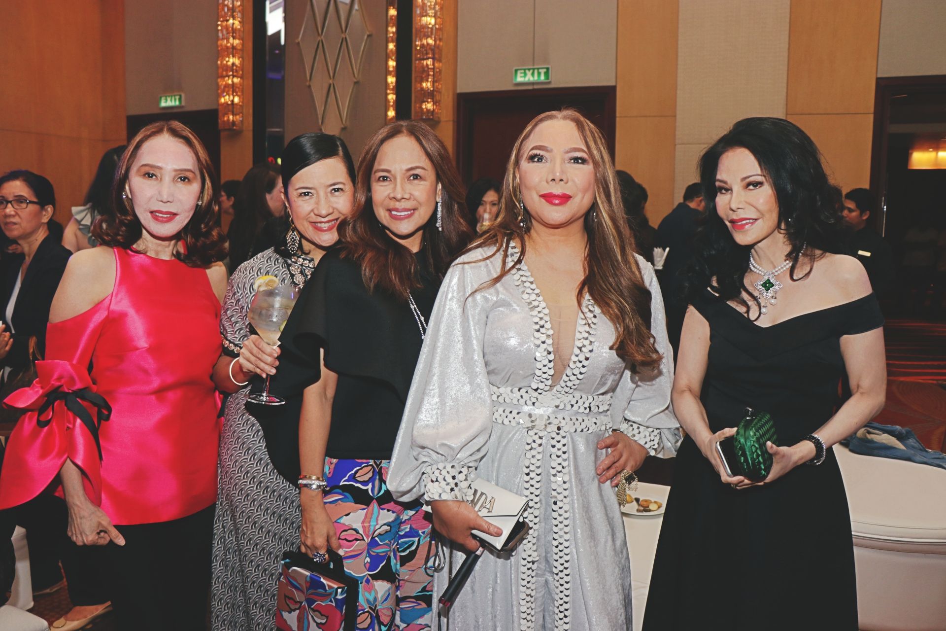 Agnes Huibonhoa, Mia Borromeo, Tina Cuevas, Ching Cruz