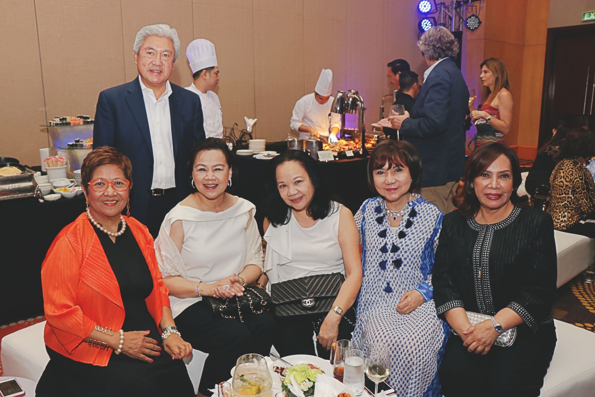 Susan Joven, Don Almeda, Marisse Almeda, Cherry Alarilla, Mryna Yao, and Marife Zamora