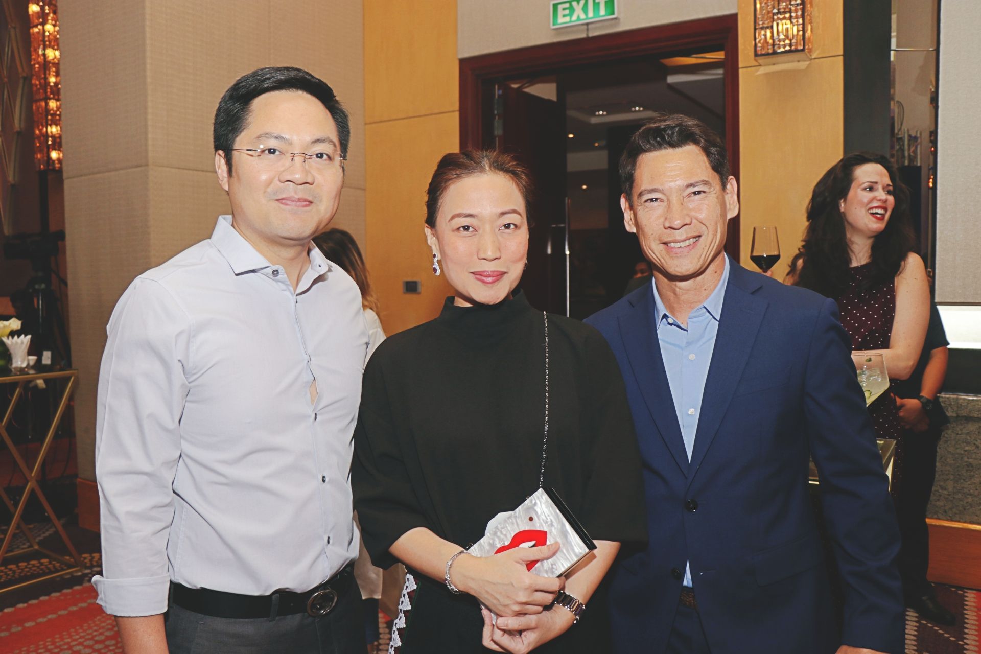 Cabinet Secretary Karlo Nograles, Marga Nograles, Cong. Manuel Zubiri
