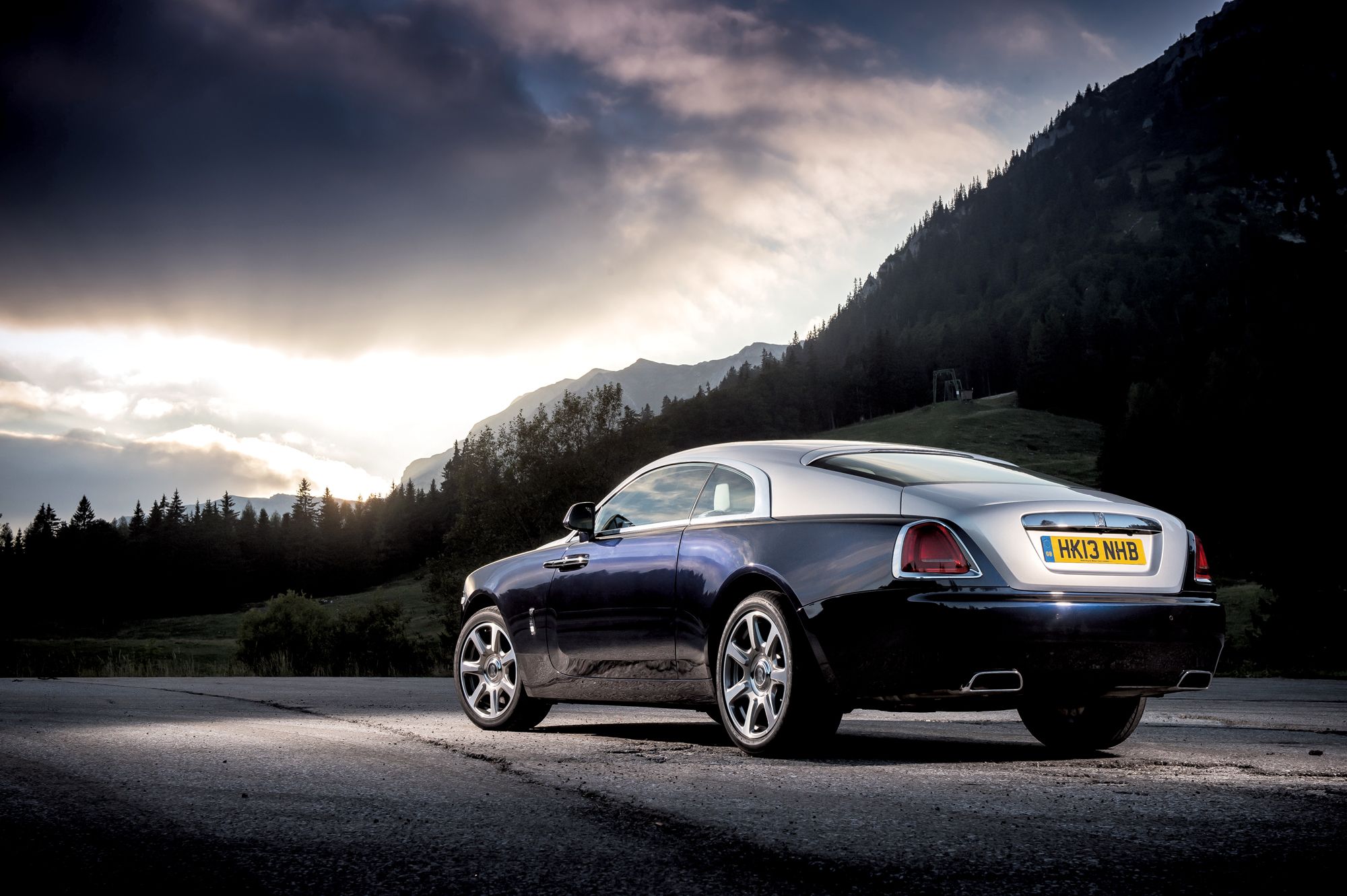 Rolls-Royce Wraith launch, Austria, September 2013. Photo: James Lipman 07803 885275