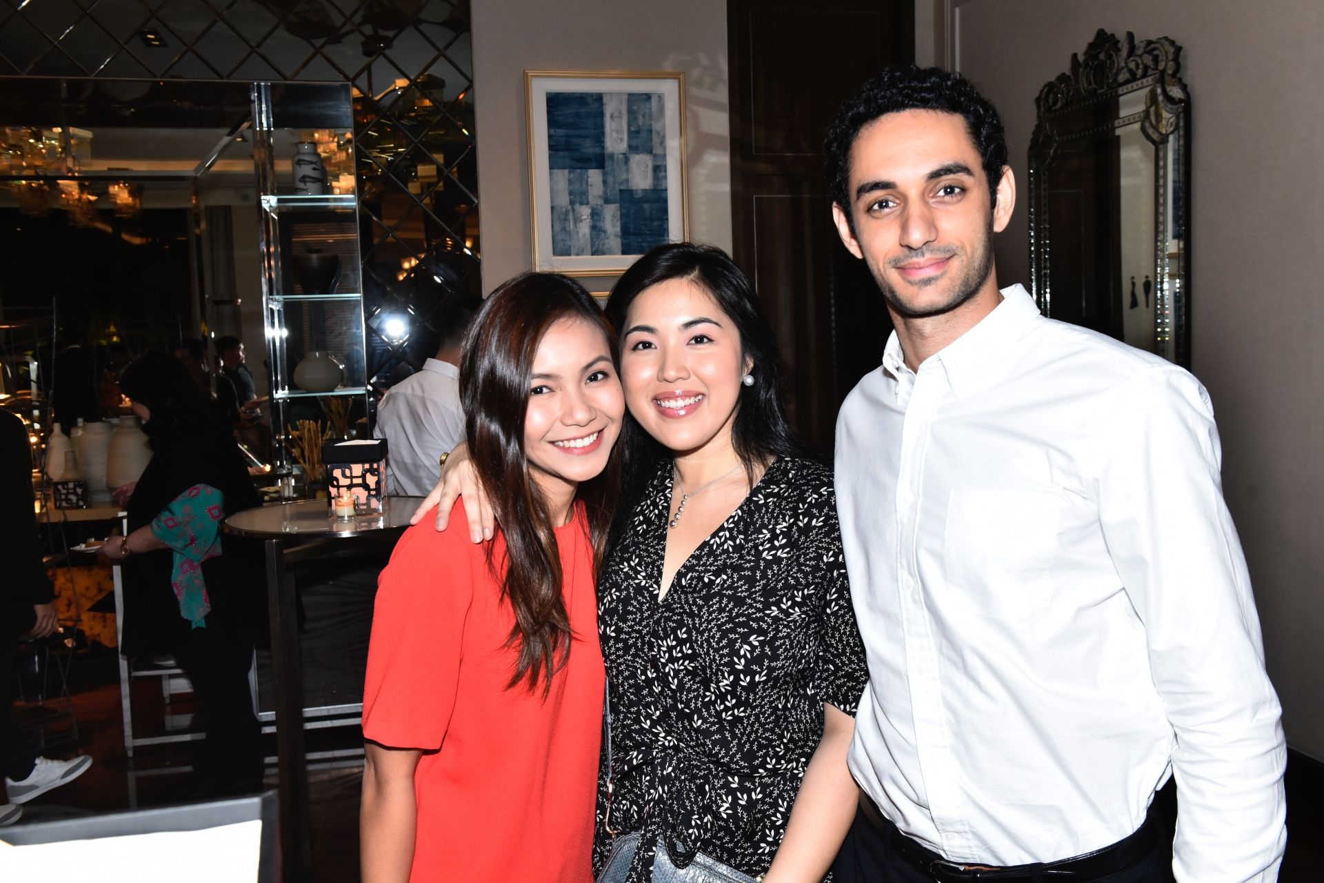 Jess Madrazo, Isabel Francisco, Gilles Hage