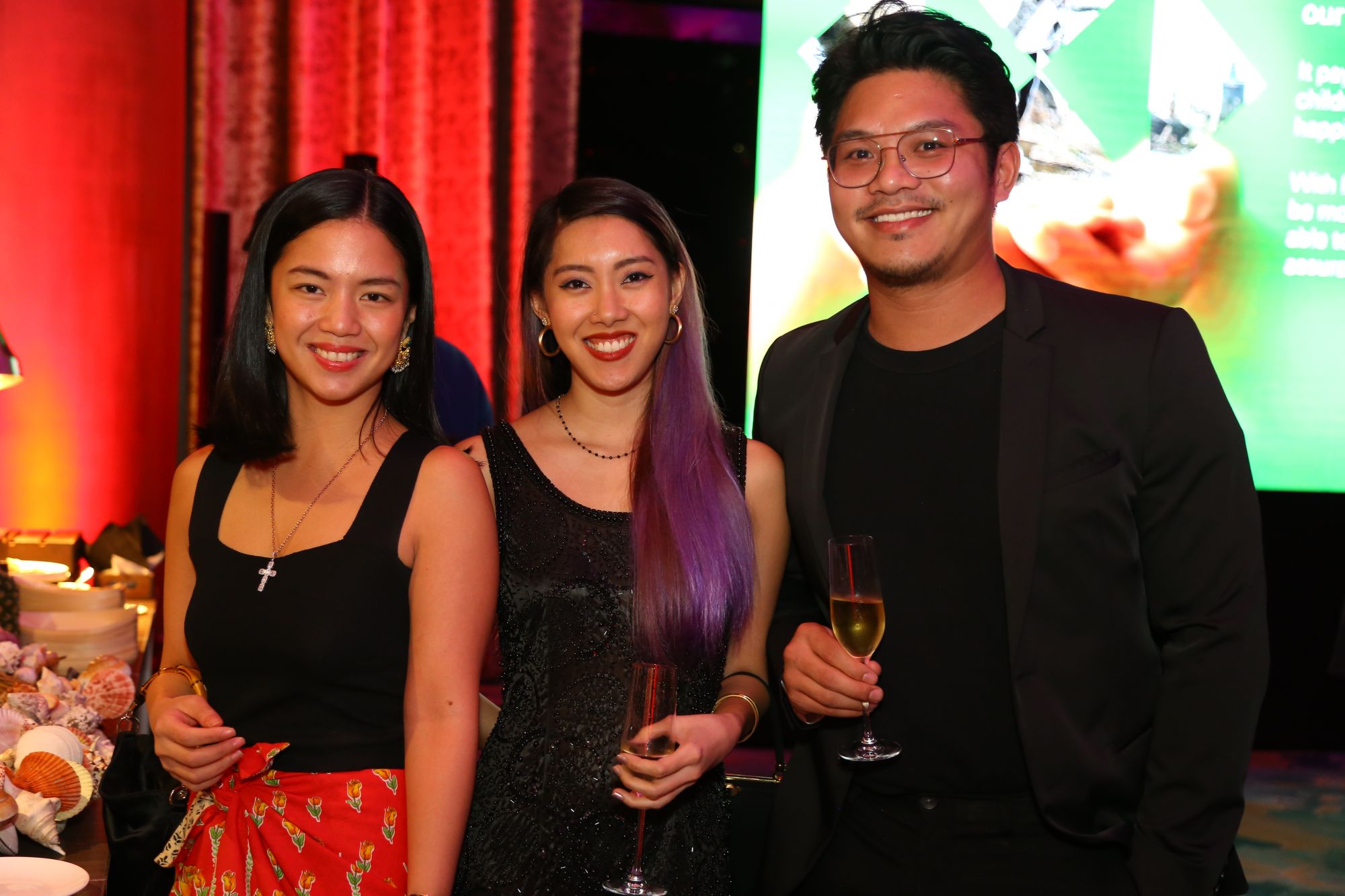 Nikki Martel, Corina Borromeo, Airell Lam