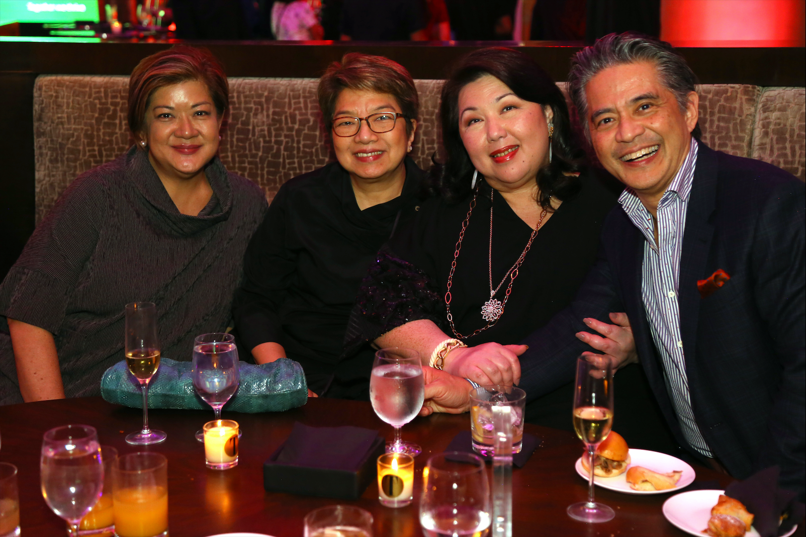 Reena Francisco, Chit Juan, Irene and Randy Francisco
