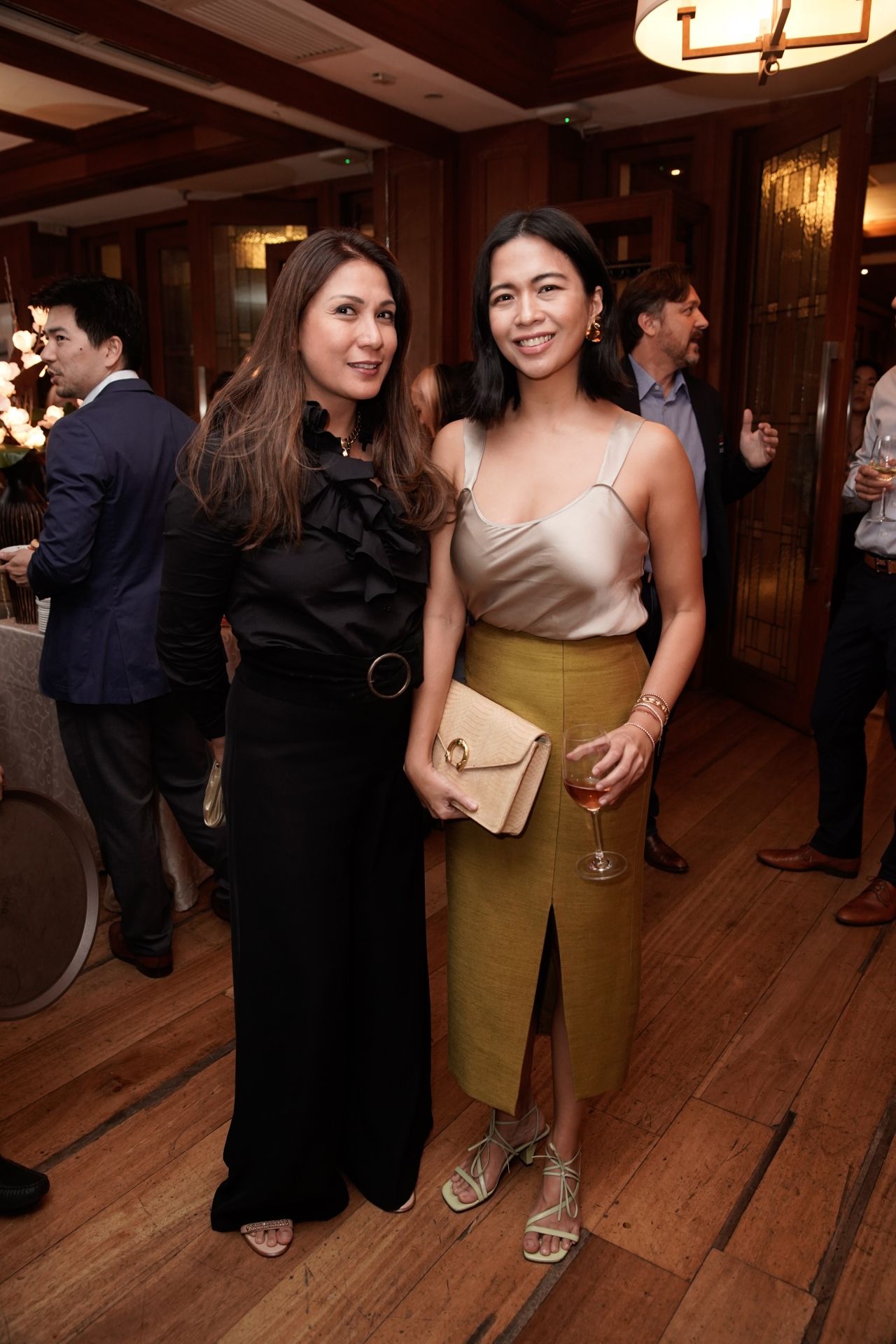 Julie Boschi and Macky Fah