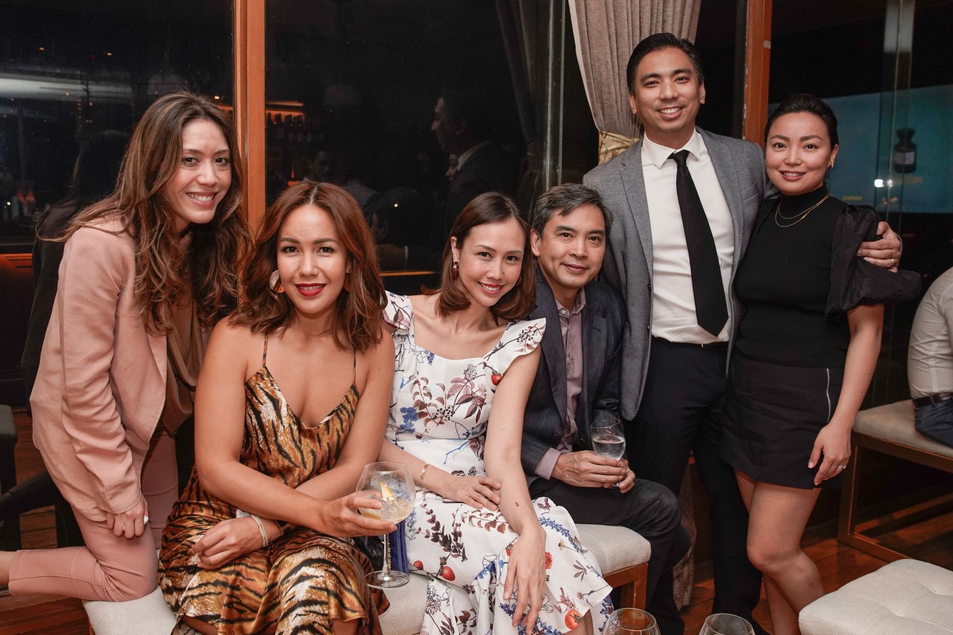 Shauna Popple Williams, Erin Campos Menk, Nicole and Beans Gonzalez, Paolo and Geline Bugayong