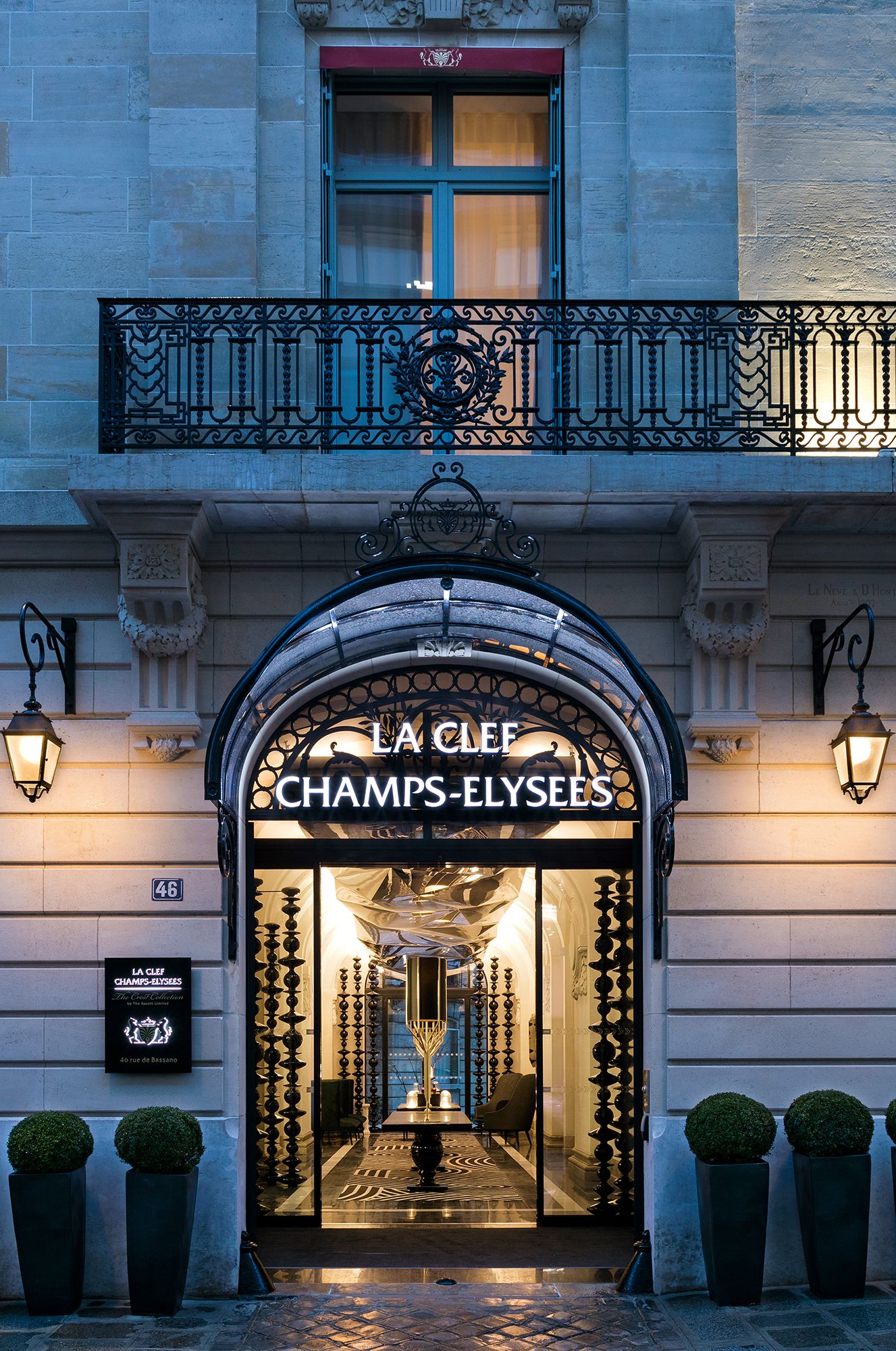 The hotel is a seamless blend of the past, present, and future of design