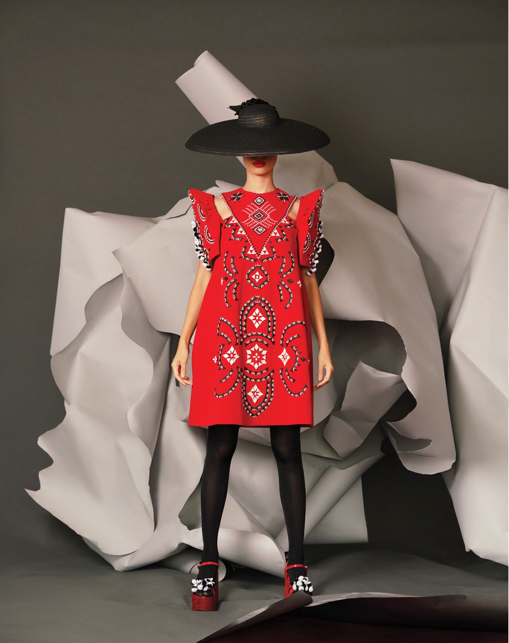 Sirene Sutton wears Toping Zamora