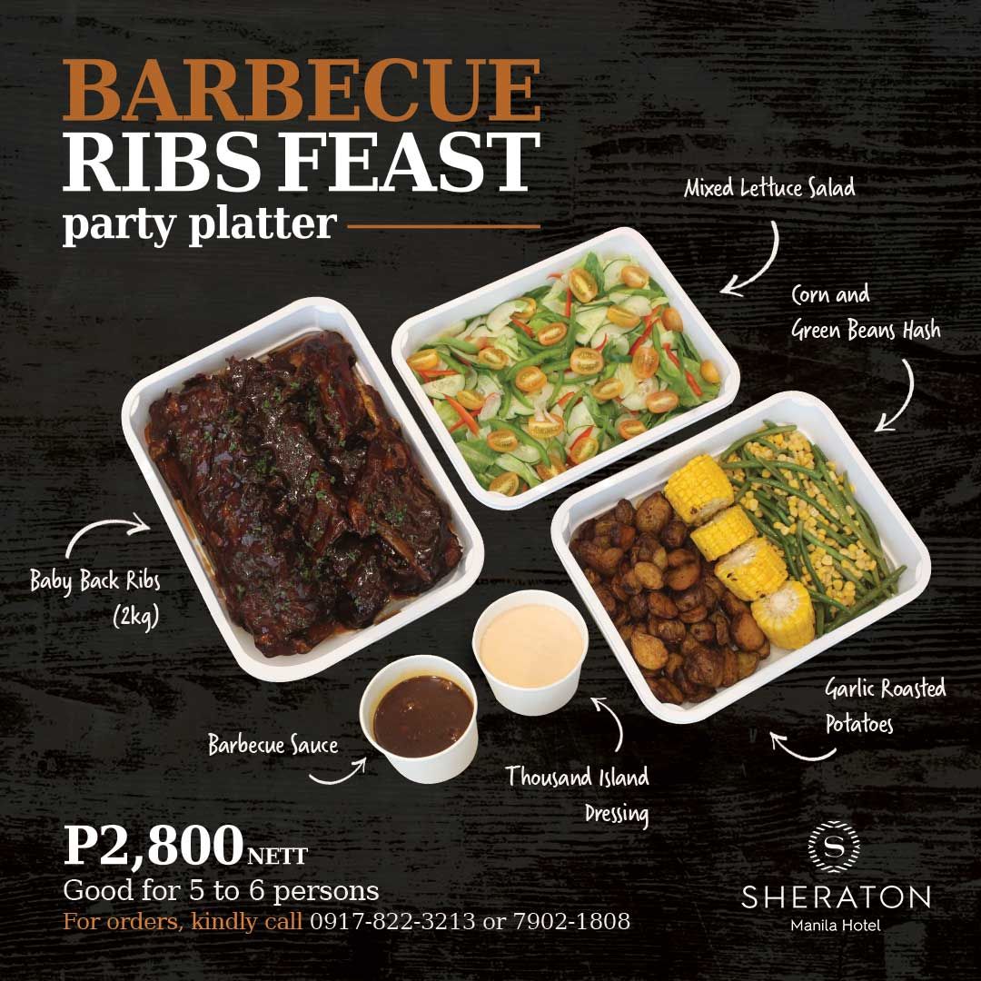 Dining Update Sheraton Manila Now Serves Flavourful ToGo Options From