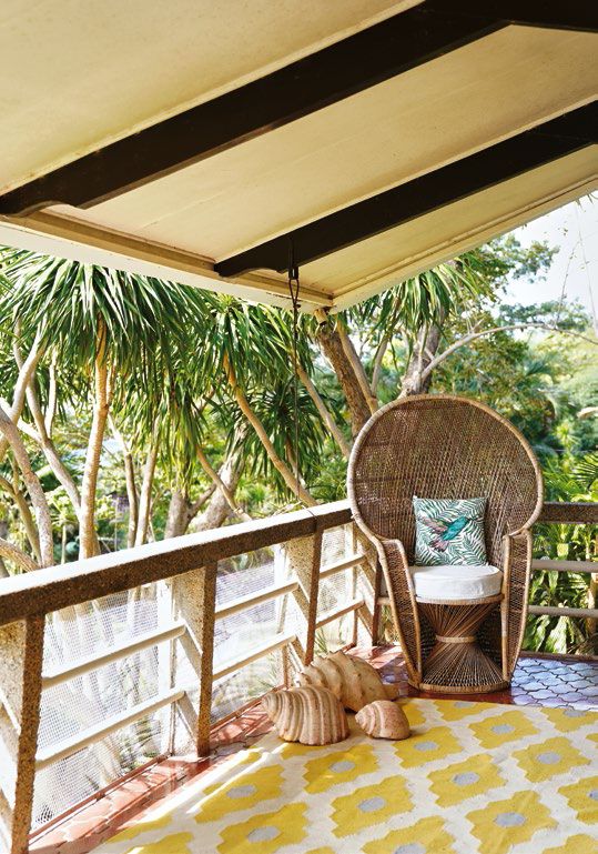 Thoughtful corners meant for relaxation are found throughout the house.