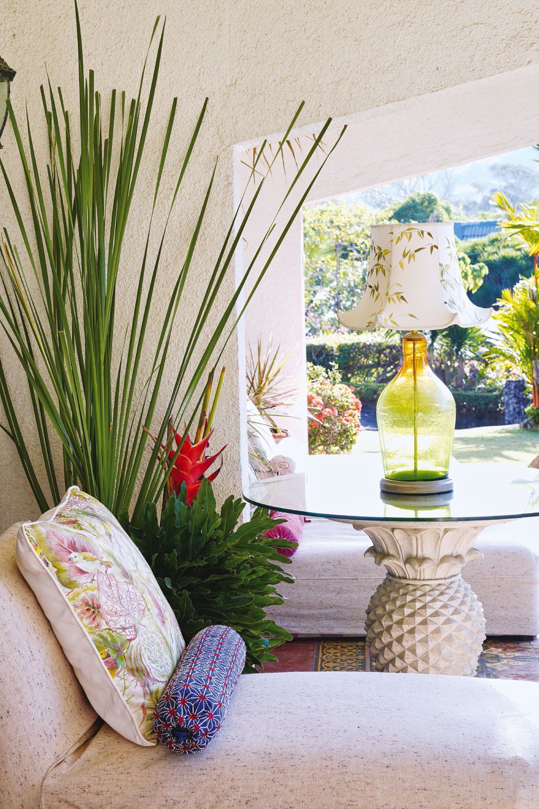 Chic comfort is the priority in this beach home. The fuss free slipcovers are meant to accomodate all kinds of mess associated with seaside R&R.
