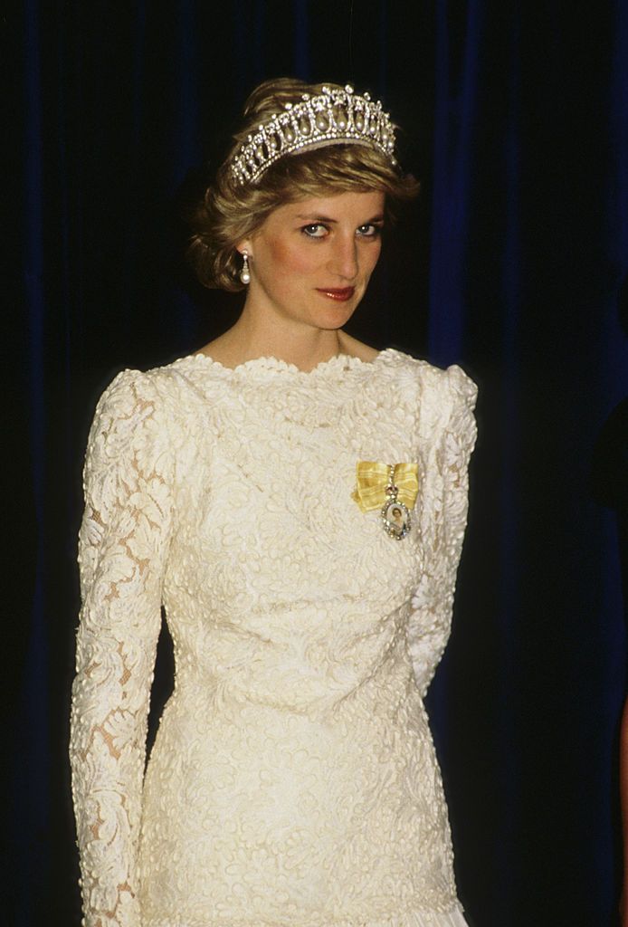 VANCOUVER, CANADA - MAY 03: Princess Diana in Vancouver on May 3, 1986. (Photo by Georges De Keerle/Getty Images)