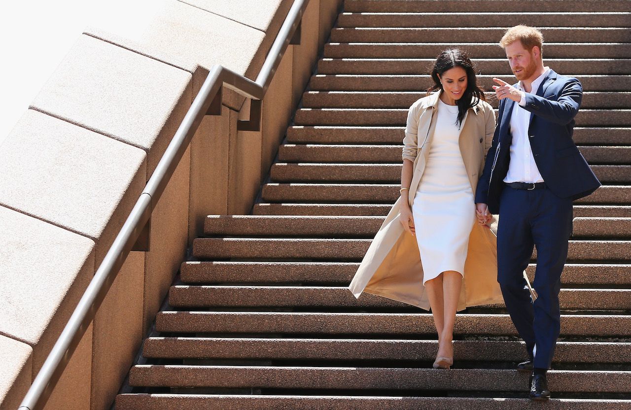 Prince Harry, Duke of Sussex and Meghan, Duchess of Sussex attend XXX at ZZZZ on October 16, 2018 in Sydney, Australia. The Duke and Duchess of Sussex are on their official 16-day Autumn tour visiting cities in Australia, Fiji, Tonga and New Zealand.