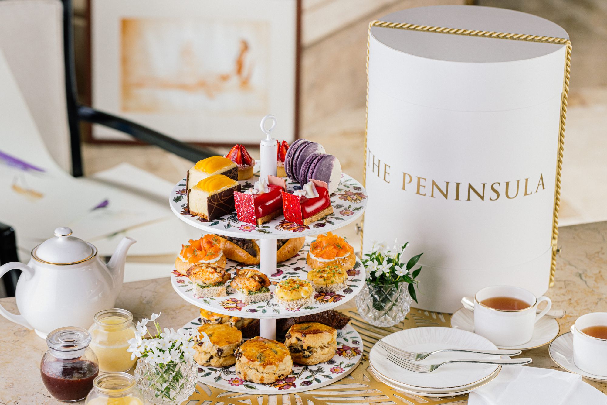 Dining Update: Peninsula 'Cakeaway' Afternoon Tea Set | Tatler Asia