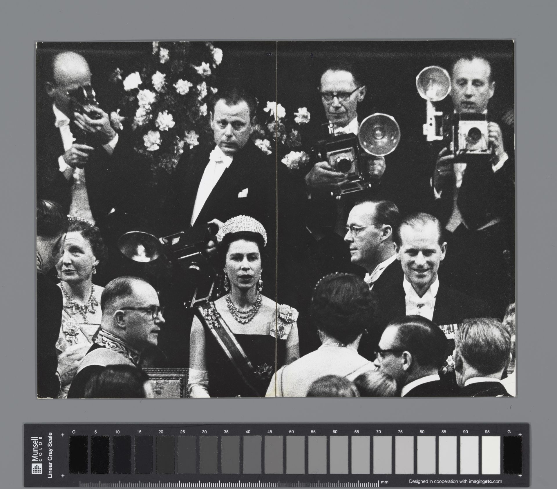 Ed van der Elsken's 'State visit of the British Queen Elizabeth and her husband, Prince Philip, to the Netherlands, Ridderzaal, The Hague 26 March 1958' © Image Courtesy of theRijksmuseum and the Nederlands Fotomuseum For stories related to the photo book "feest" by Ed van der Elsken (2020)