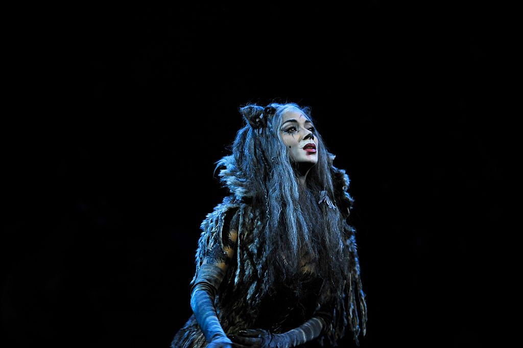 Nicole Scherzinger as Grizabella in Andrew Lloyd Webber's Cats directed by Trevor Nunn at the London Palladium. (Photo by robbie jack/Corbis via Getty Images)