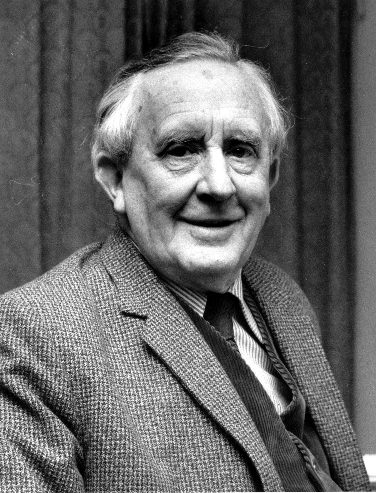 JRR Tolkien | Photo from Wikimedia Commons; Frazio Dalla Casa