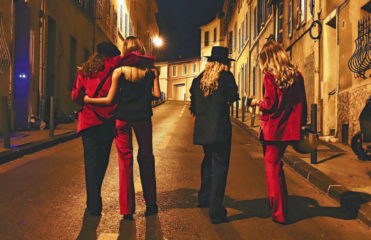 On the streets of Marseille.