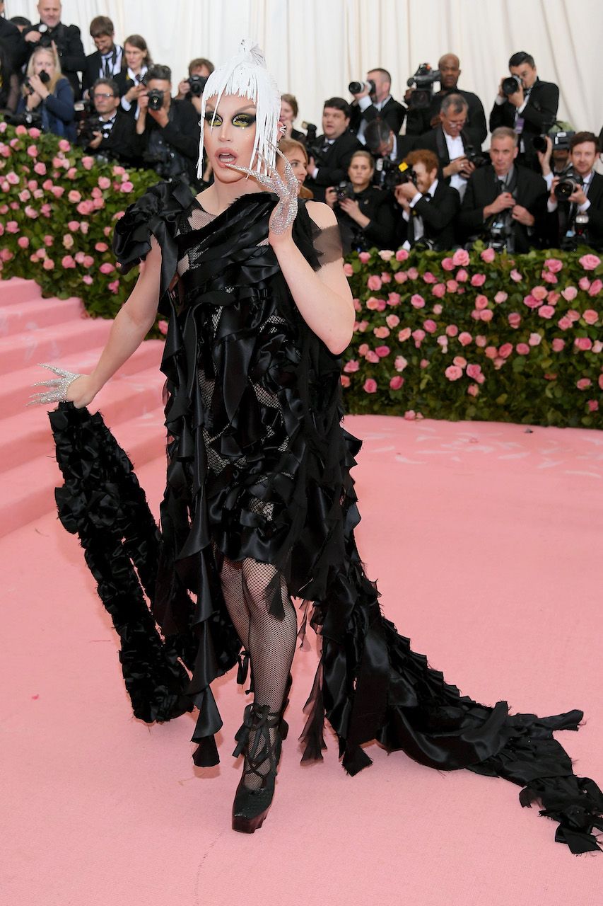 NEW YORK, NEW YORK - MAY 06: Aquaria attends The 2019 Met Gala Celebrating Camp: Notes on Fashion at Metropolitan Museum of Art on May 06, 2019 in New York City. (Photo by Neilson Barnard/Getty Images)