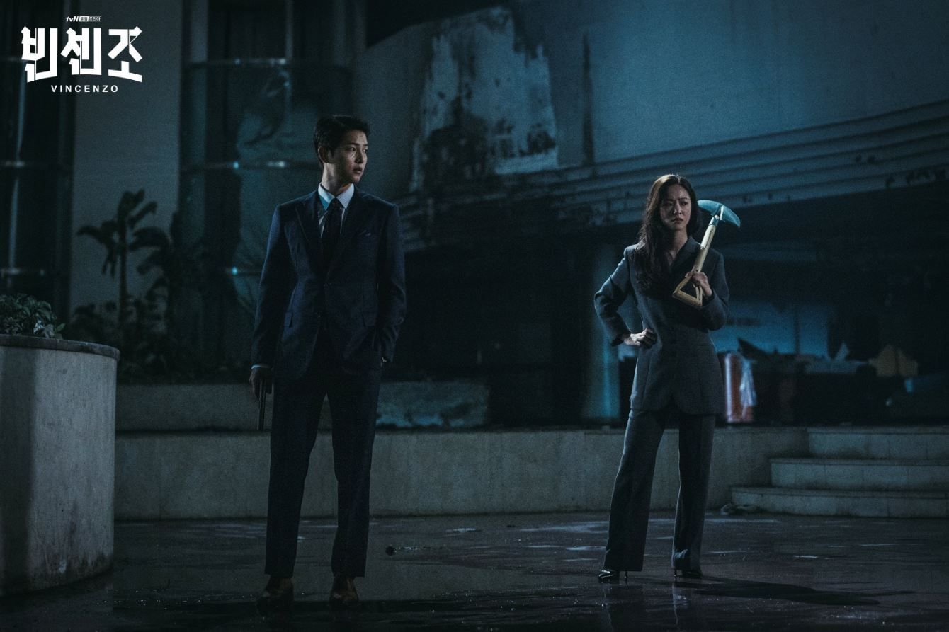 Vincenzo Cassano and Hong Cha-young | Photo: tvN