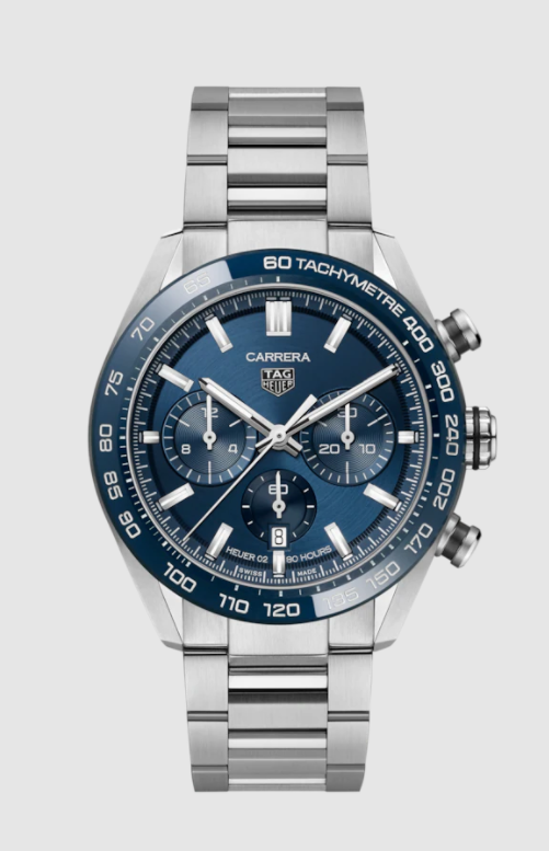 Tag Heuer Carrera in Elegant Blue.