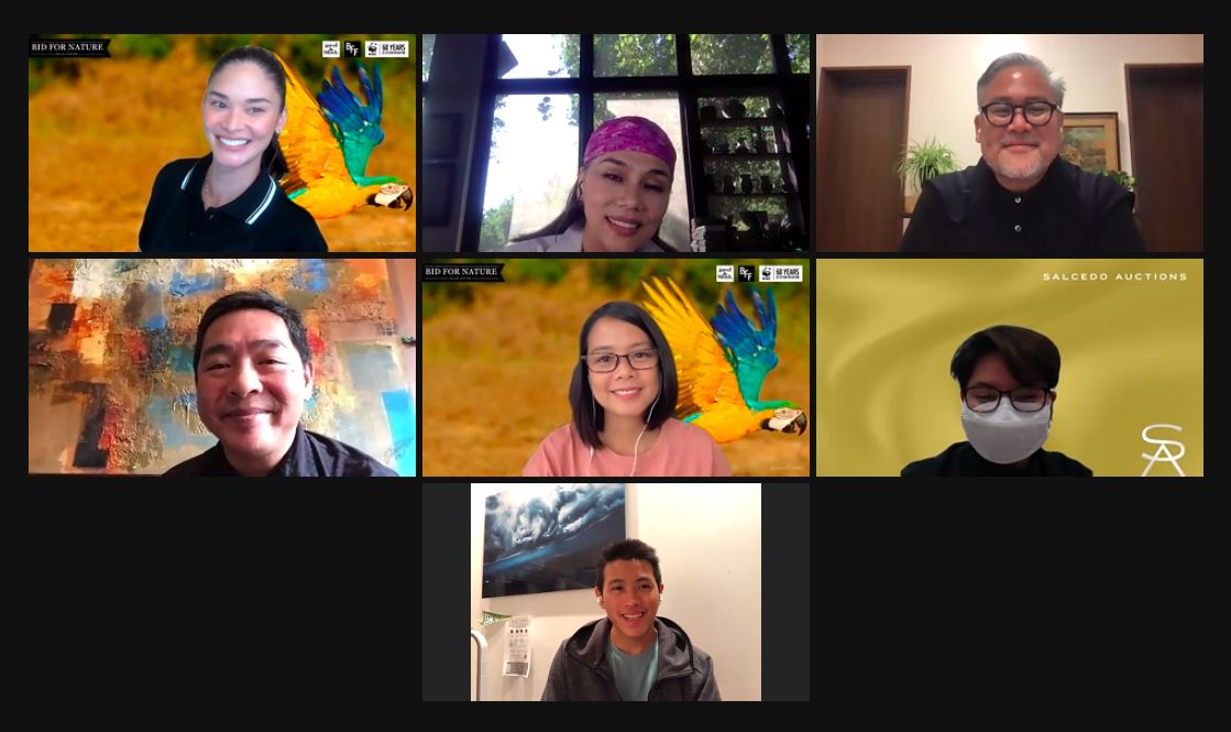 WWF 'Bid For Nature' media launch panel