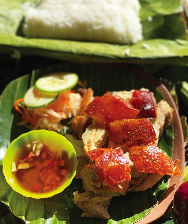 A serving of Cebu lechon