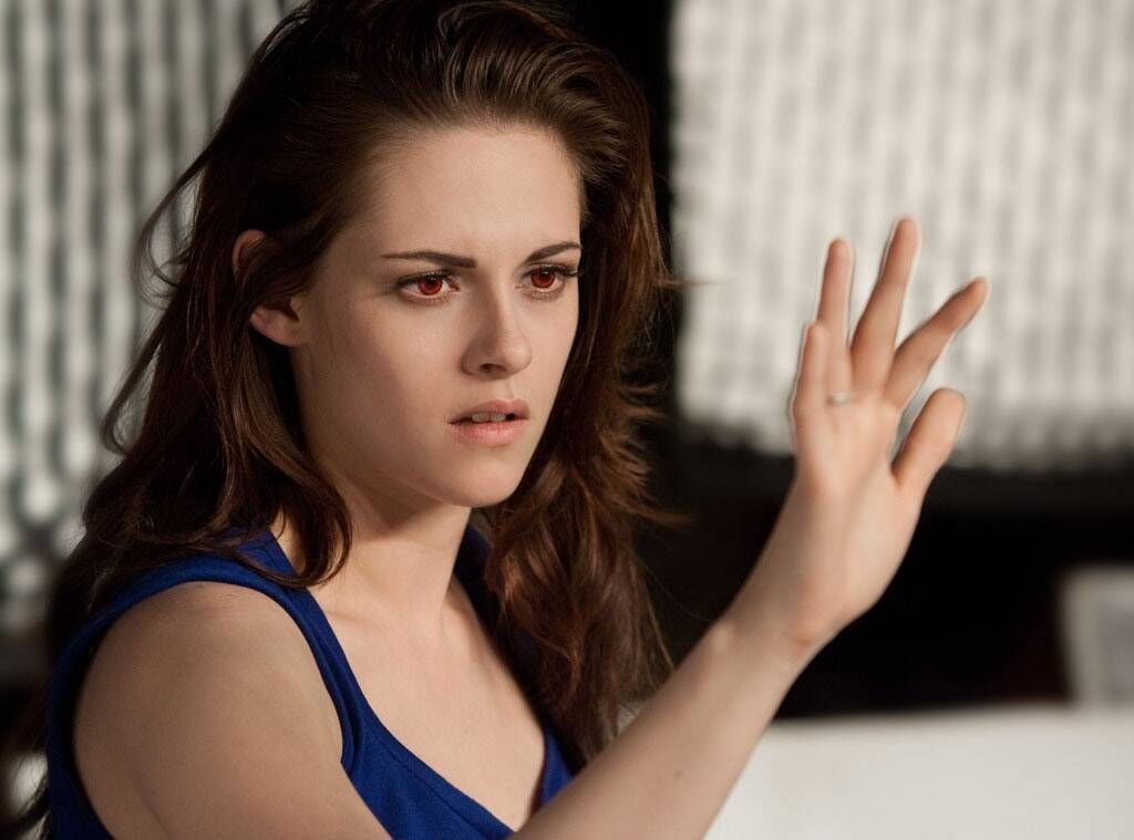 Kristen Steward as Bella Swan in Breaking Dawn II.
