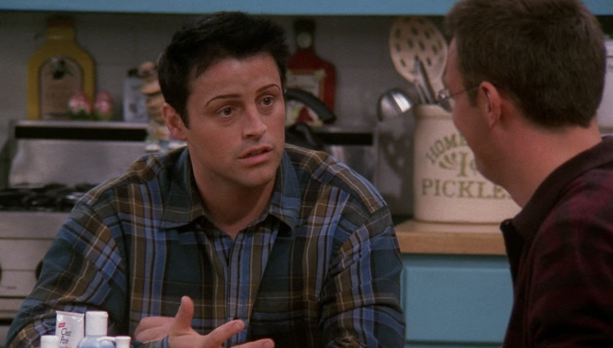 The one where Joey had his eyebrows done. | Photo: Netflix