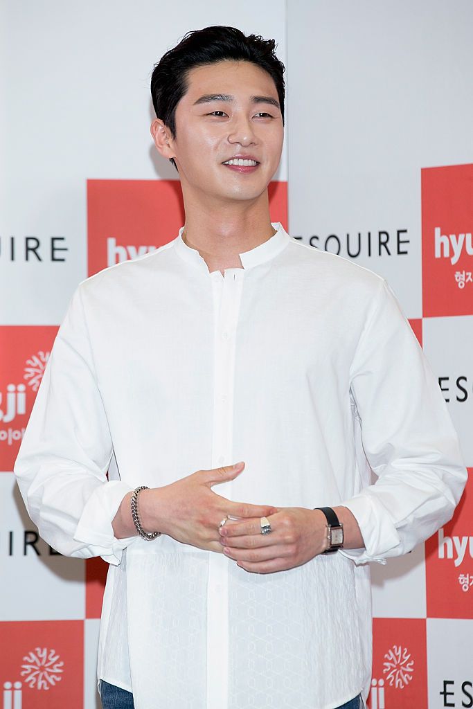 SEOUL, SOUTH KOREA - MAY 13: Actor Park Seo-Jun attends the autograph session for "Hyungji Esquire" on May 13, 2016 in Seoul, South Korea. (Photo by Han Myung-Gu/WireImage)