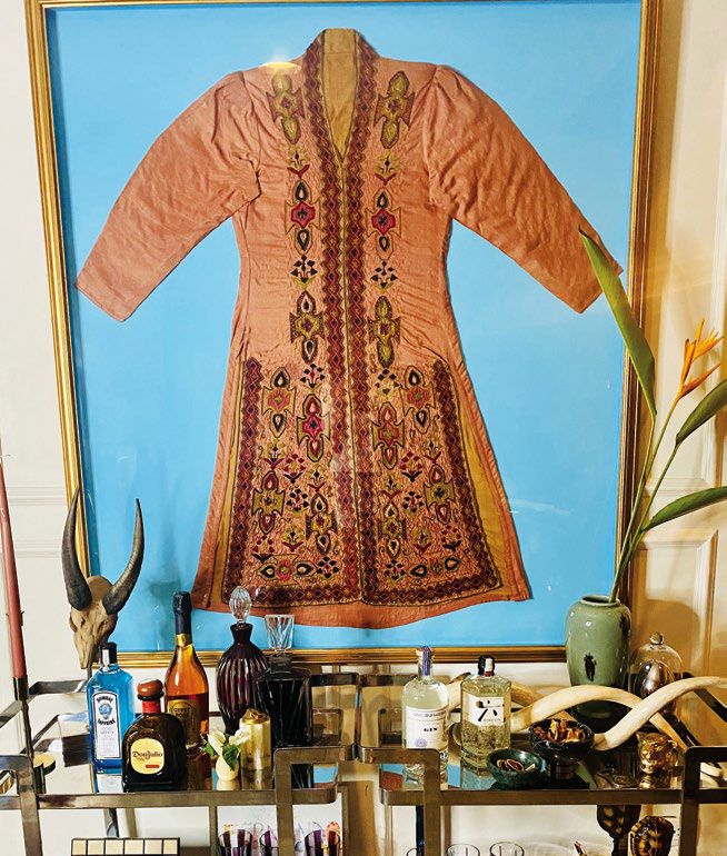 Travel finds accentuate the bar corner