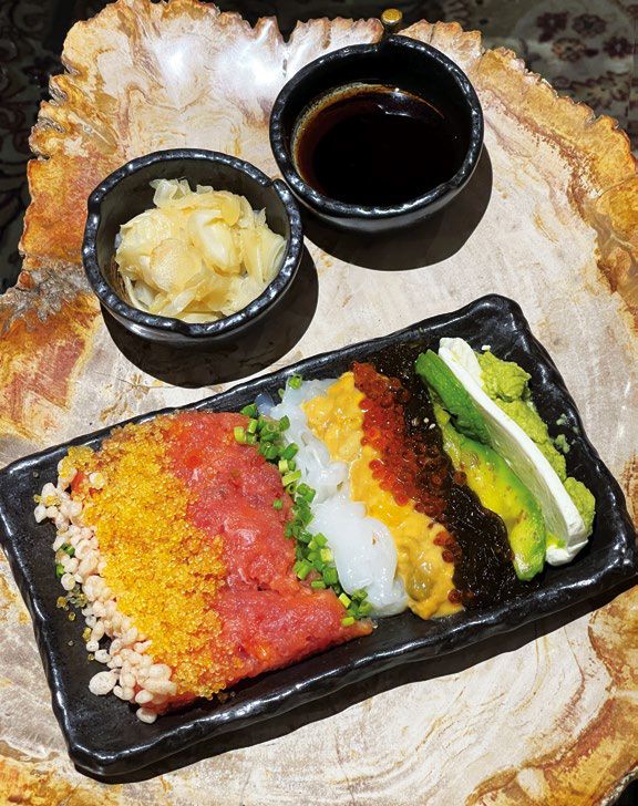 Interesting details and dishes are great conversation starters