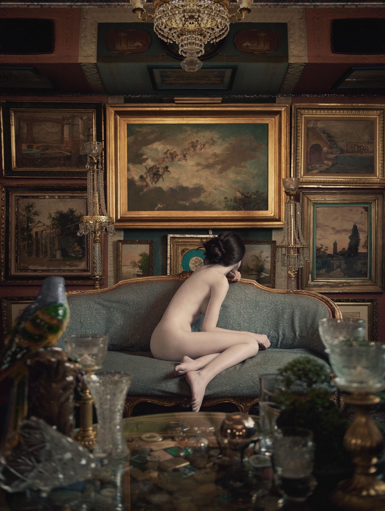 Published in Rogue in 2018, it is one among the series of nudes shot in Pascual’s late grand uncle’s apartment, which housed his favourite paintings | Photo by BJ Pascual