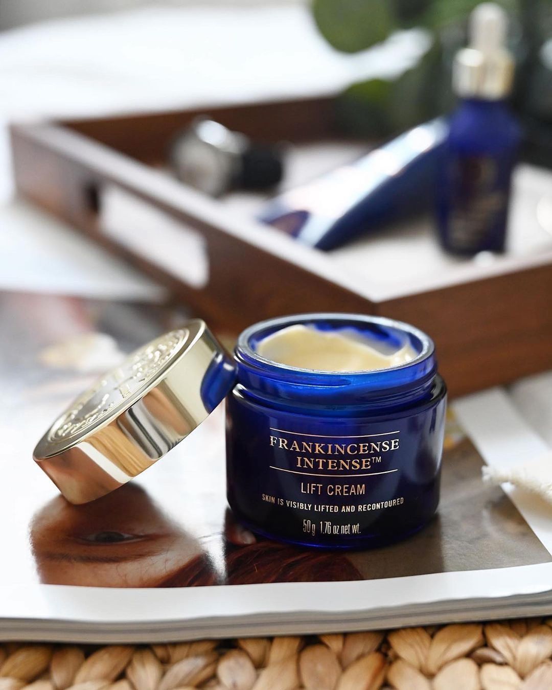 Frankincense Intense Lift Cream.
