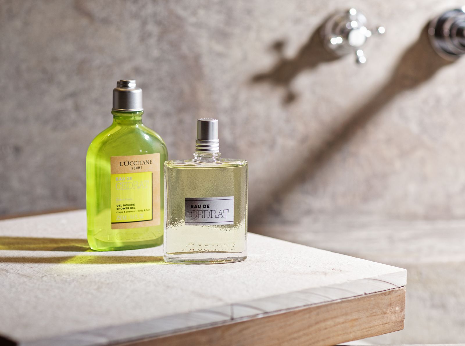 Eau de Cédrat Shower Gel and Cedrat Eau de Toilett.