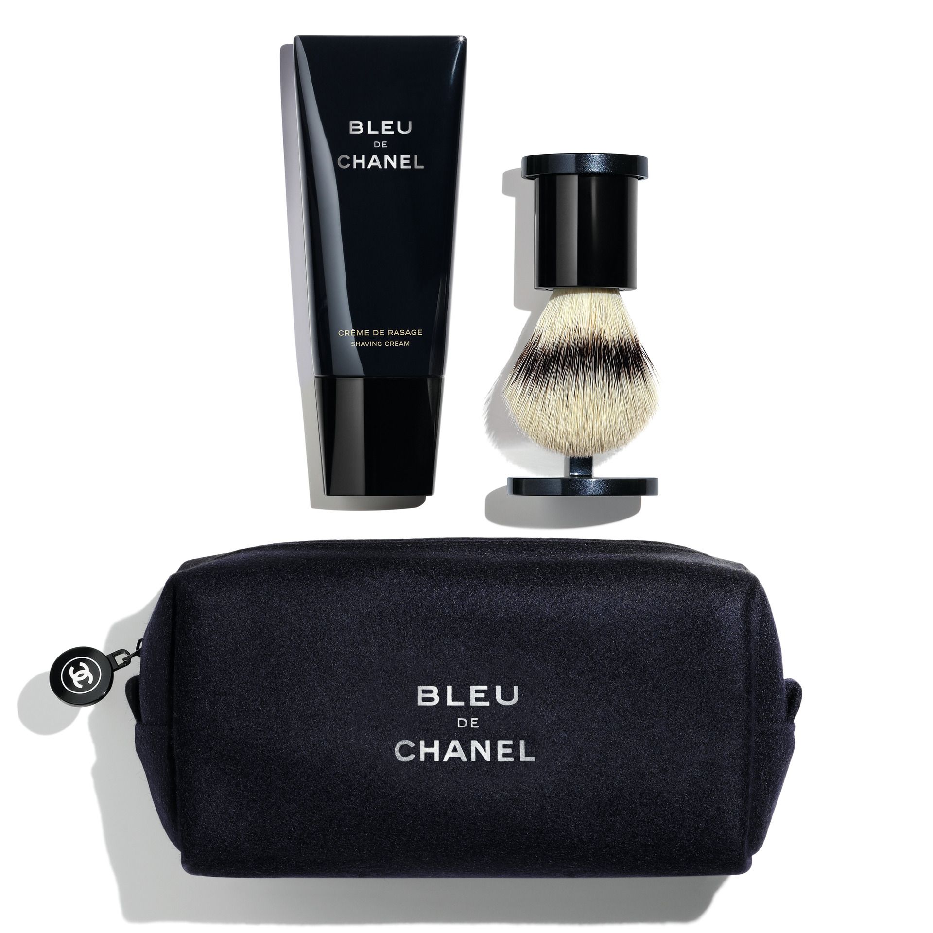 The Bleu de Chanel All-Over Spray and Shaving Set.