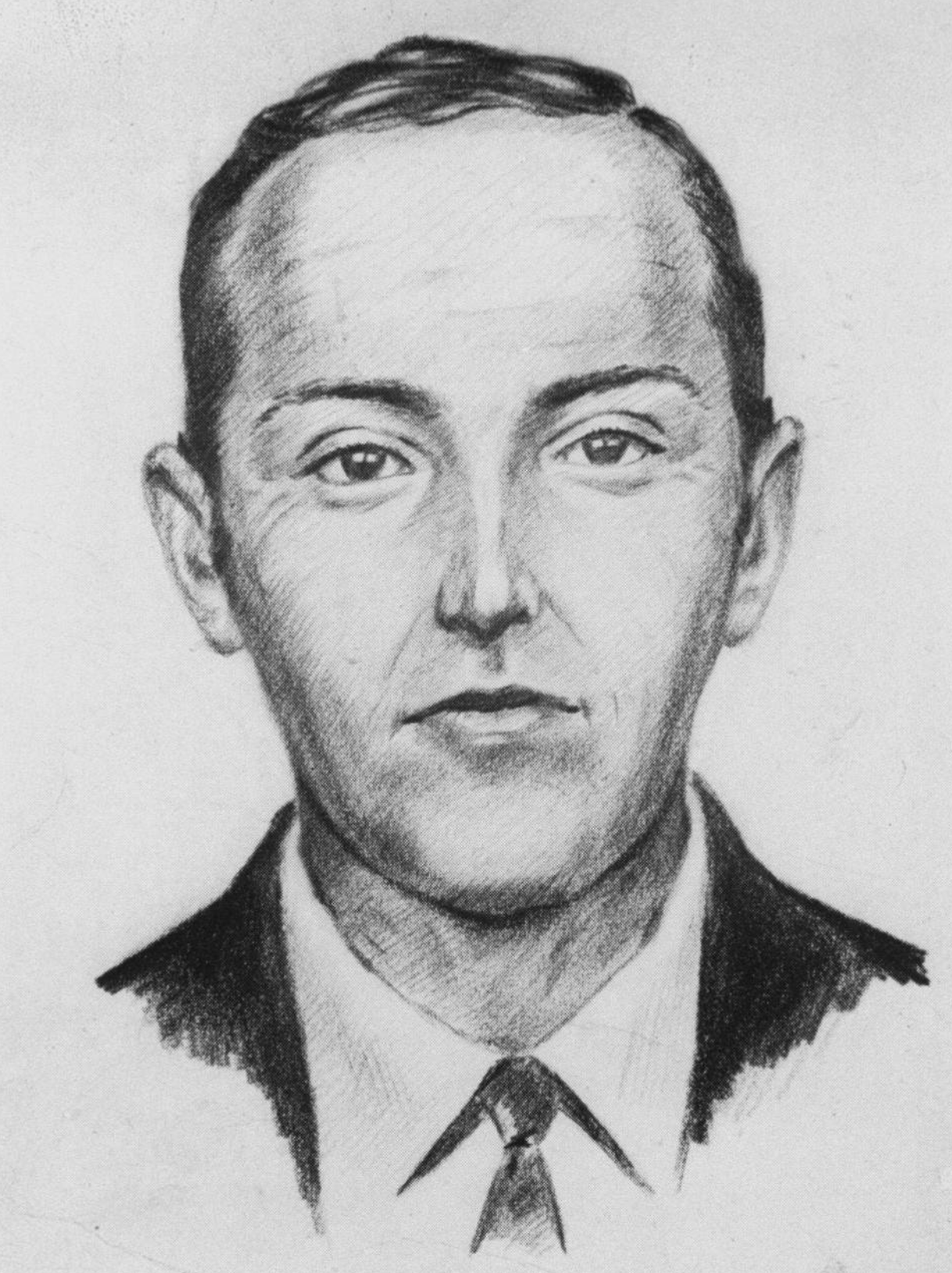 Sketch of DB Cooper. | Photo: fbi.gov