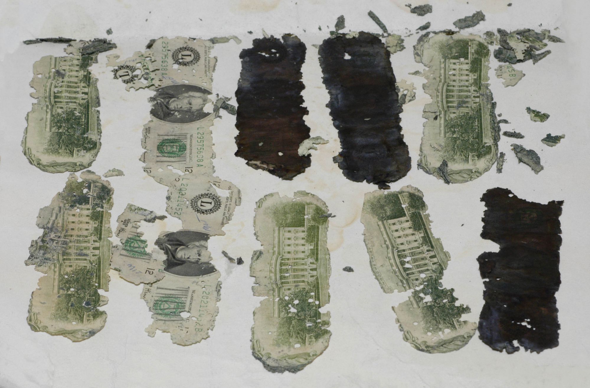 Money from the DB Cooper case. | Photo: fbi.gov
